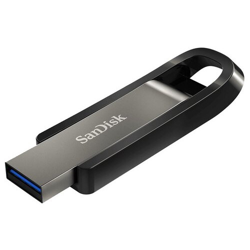 Флеш-накопичувач SanDisk USB3.2 Gen. 1 Extreme GO 128GB Black-Silver (SDCZ810-128G-G46) фото №2
