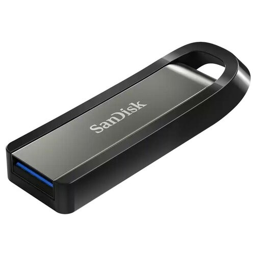 Флеш-накопичувач SanDisk USB3.2 Gen. 1 Extreme GO 128GB Black-Silver (SDCZ810-128G-G46) фото №3