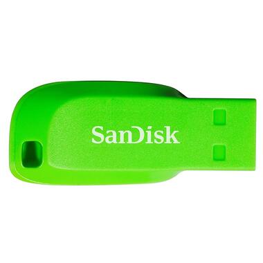 Флеш-накопичувач SanDisk Cruzer Blade USB2.0 32GB Green (SDCZ50C-032G-B35GE) фото №1