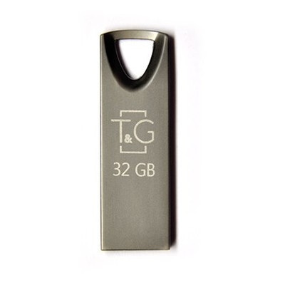 Флешка USB 32GB T&G 117 Metal Series Black (TG117BK-32G) фото №2