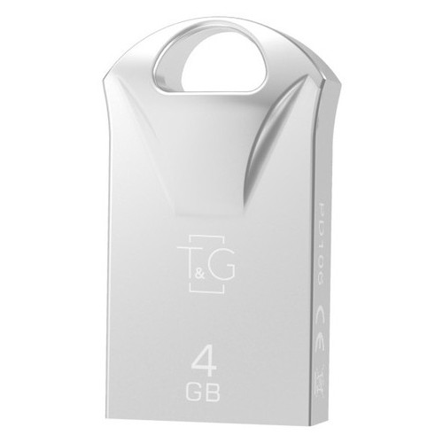 Флешка USB 4GB T&G 106 Metal Series Silver (TG106-4G) фото №2