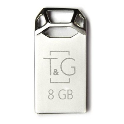 Флешка USB 8GB T&G 110 Metal Series Silver (TG110-8G) фото №2