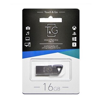 Флеш-накопичувач 16GB T&G 114 Metal Series (TG114-16G) фото №2