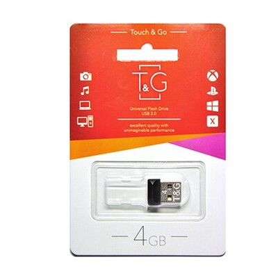 Флеш-накопичувач USB 4GB T&G 010 Shorty Series (TG010-4GB) фото №1