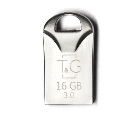 Флеш-накопичувач USB3.0 16GB T&G 106 Metal Series Silver (TG106-16G3) фото №1
