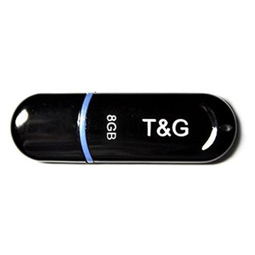 Накопичувач USB T&G Jet 012 8GB чорний (TG012-8GBBK) фото №2