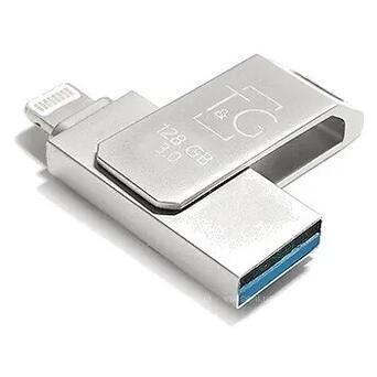 Накопичувач 3.0 USB T&G Lightning 128GB метал серія 008 (TG008IOS-128G3) фото №1