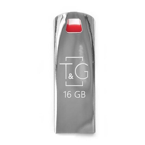 Накопичувач USB T&G 16GB Stylish хром series (115 TG115-16G) фото №1