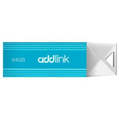 USB флеш накопичувач AddLink 64GB U12 Aqua USB 2.0 (ad64GBU12A2) фото №1