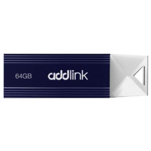 USB флеш накопичувач AddLink 64GB U12 Dark Blue USB 2.0 (ad64GBU12D2) фото №1