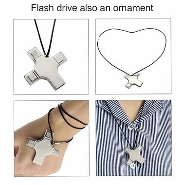 Флеш-память XO DK04 4в1 USB 2.0 32ГБ стальной MAW-44117_530 фото №6