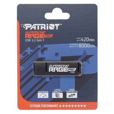 USB флеш накопичувач Patriot 512GB Supersonic Rage Pro USB 3.2 (PEF512GRGPB32U) фото №4