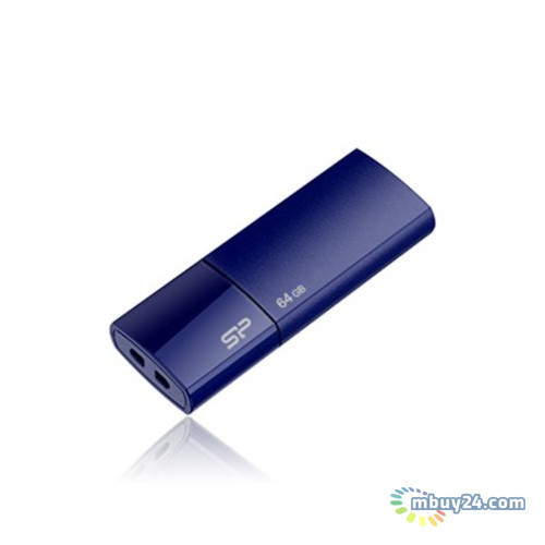 Флеш USB Silicon Power Ultima U05 64GB Deep Blue (SP064GBUF2U05V1D) фото №2