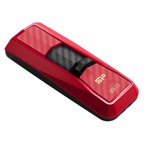 Флешка Silicon Power 128 GB Blaze B50 Red (SP128GBUF3B50V1R) фото №2