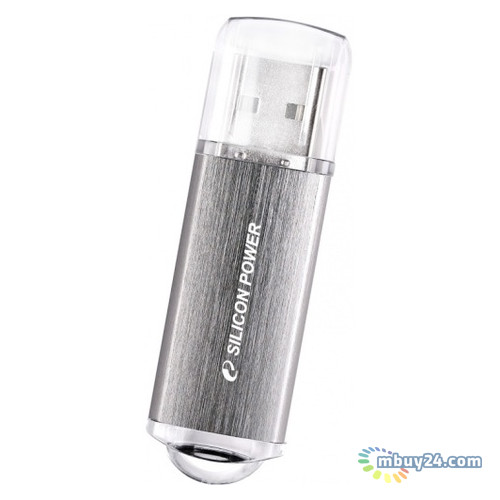 Флешка USB Silicon Power Ultima II I-series 32GB Silver (SP032GBUF2M01V1S) фото №1