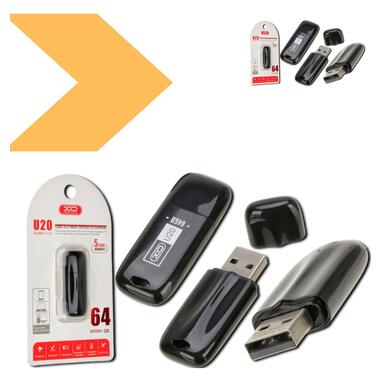 Флеш-память 128ГБ USB 2.0 черный XPRO U20 MAW-41589_651 фото №2