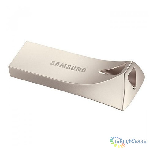 Флеш-накопичувач Samsung Bar Plus USB 3.1 128GB Silver (MUF-128BE3/APC) фото №1