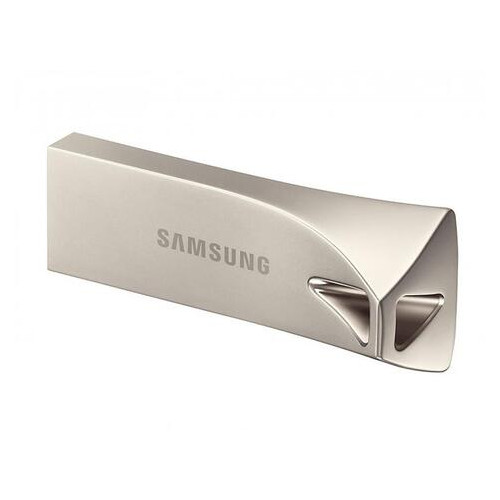 Флешка Samsung 64GB Bar Plus Champagne Silver (MUF-64BE3/APC) фото №2