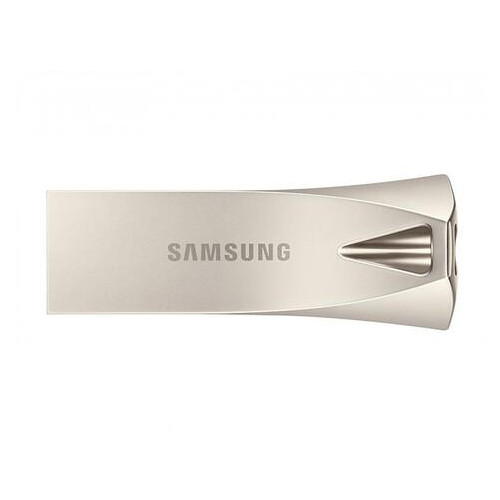 Флешка Samsung 64GB Bar Plus Champagne Silver (MUF-64BE3/APC) фото №1