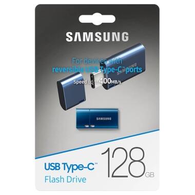 USB флеш накопитель Samsung 128GB USB Type-C Blue USB 3.1 (MUF-128DA/APC) фото №9