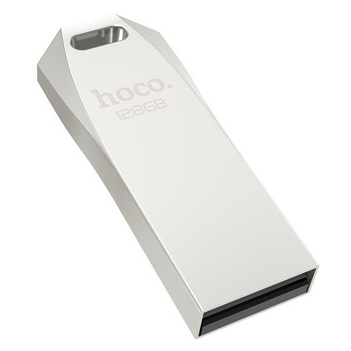 Флешка HOCO USB UD4 128GB, срібляста (77702934) фото №2