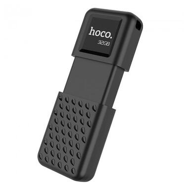 Флеш накопичувач USB 2.0 Hoco UD6 32GB Чорний фото №1