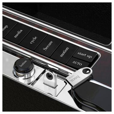 Флешка Hoco Insightful Smart Mini Car Music USB Drive UD9 128GB срібна фото №3