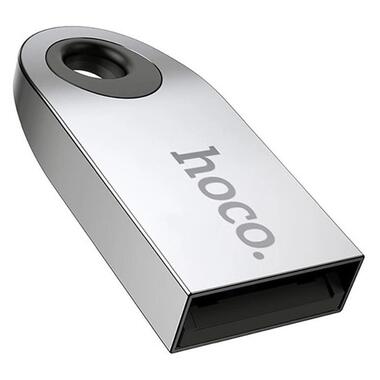 Флешка Hoco Insightful Smart Mini Car Music USB Drive UD9 4GB срібна фото №1