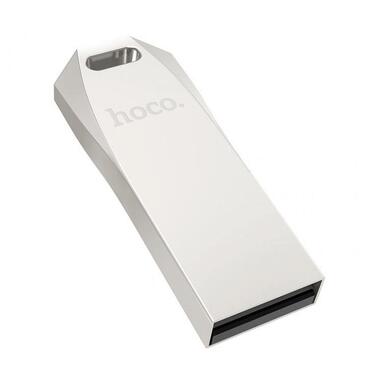 Флешка HOCO USB Flash Disk Intelligent high-speed flash drive UD4 64GB серебристая фото №1