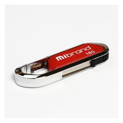 USB флеш накопичувач Mibrand 16GB Aligator Red USB 2.0 (MI2.0/AL16U7DR) фото №1