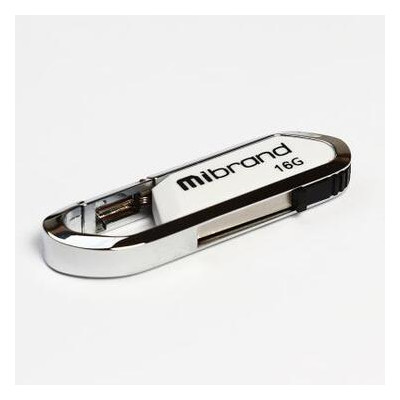 USB флеш накопичувач Mibrand 16GB Aligator White USB 2.0 (MI2.0/AL16U7W) фото №1
