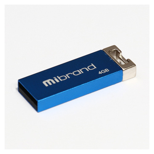 Флеш-накопичувач Mibrand USB2.0 Сhameleon 4GB Blue (MI2.0/CH4U6U) фото №1