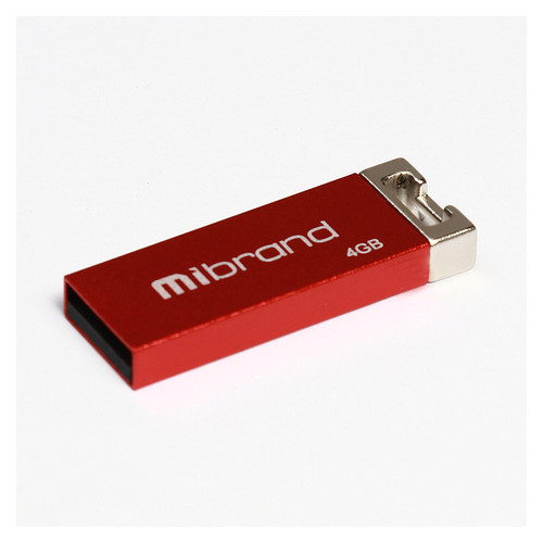 Флеш-накопичувач Mibrand USB2.0 Сhameleon 4GB Red (MI2.0/CH4U6R) фото №2