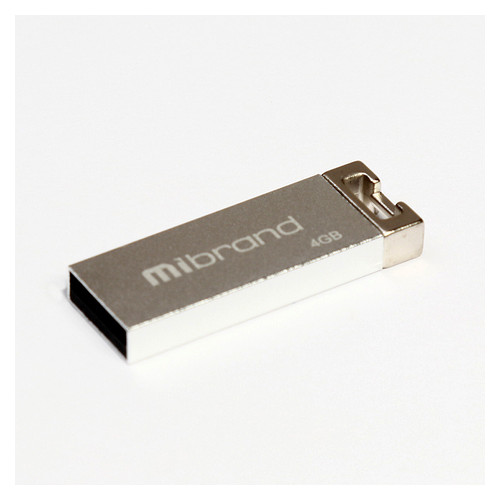 Флеш-накопичувач Mibrand USB2.0 Сhameleon 4GB Silver (MI2.0/CH4U6S) фото №1