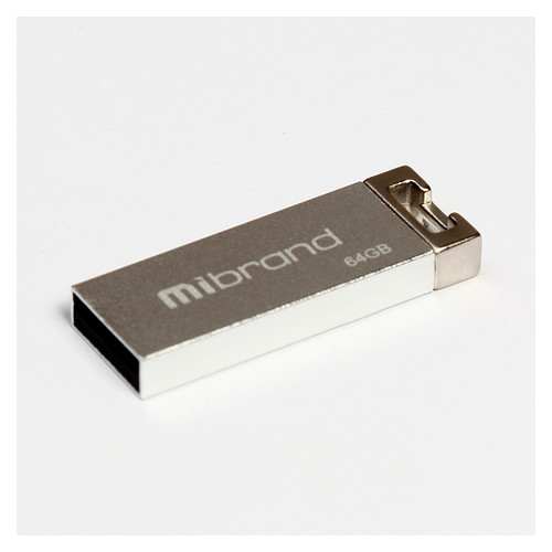 Флеш-накопичувач Mibrand USB2.0 Сhameleon 64GB Silver (MI2.0/CH64U6S) фото №1