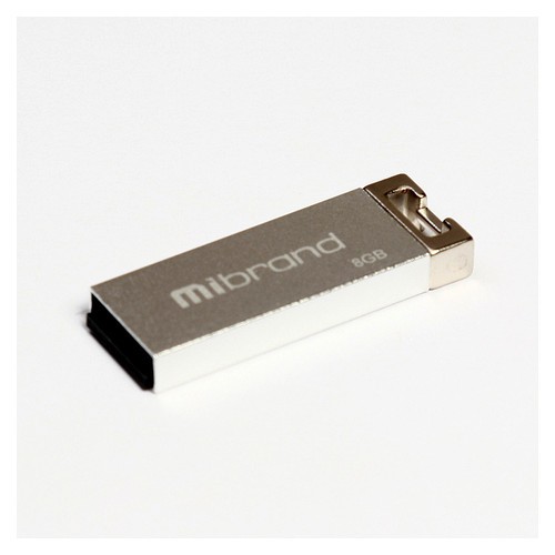 Флеш-накопичувач Mibrand USB2.0 Сhameleon 8GB Silver (MI2.0/CH8U6S) фото №1