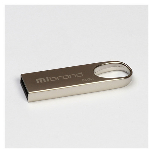 Флеш-накопичувач Mibrand USB2.0 Irbis 64GB Silver (MI2.0/IR64U3S) фото №1