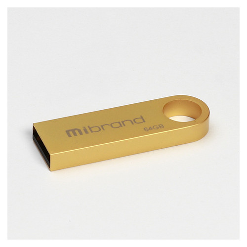 Флеш-накопичувач Mibrand USB2.0 Puma 64GB Gold (MI2.0/PU64U1G) фото №1