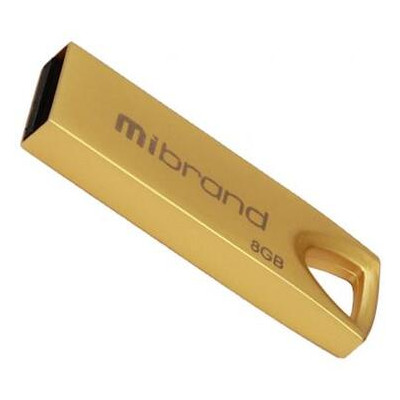 Флеш-накопичувач Mibrand USB2.0 Puma 8GB Gold (MI2.0/PU8U1G) фото №1