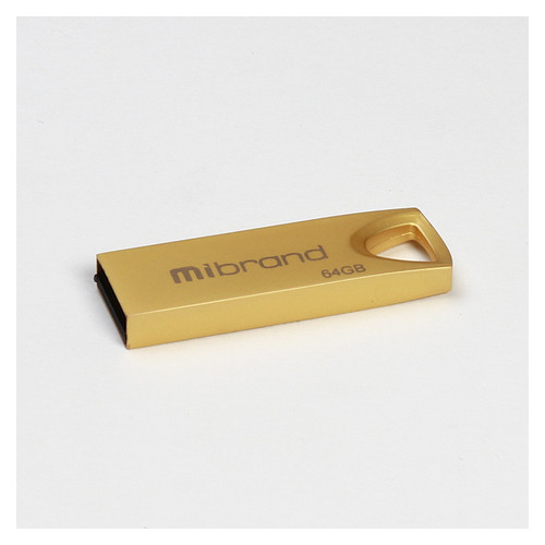 Флешка Mibrand USB2.0 Taipan 64GB Gold (MI2.0/TA64U2G) фото №1