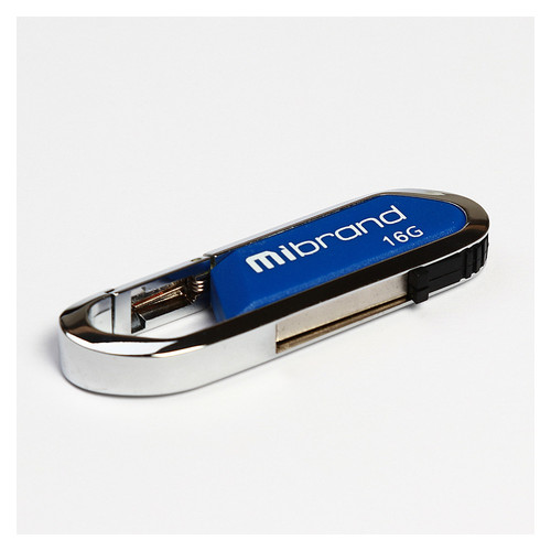 Флеш-накопичувач Mibrand USB2.0 Aligator 16GB Blue (MI2.0/AL16U7U) фото №1