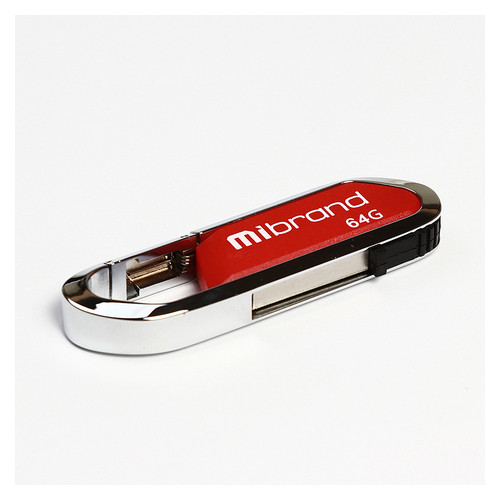 Флеш-накопичувач Mibrand USB2.0 Aligator 64GB Red (MI2.0/AL64U7DR) фото №1