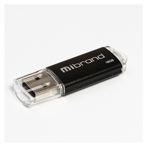 Флеш-накопичувач Mibrand USB2.0 Cougar 16GB Black (MI2.0/CU16P1B) фото №2