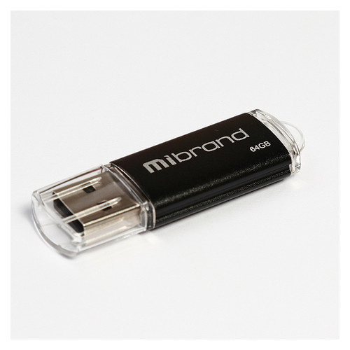 Флеш-накопичувач Mibrand USB2.0 Cougar 64GB Black (MI2.0/CU64P1B) фото №1