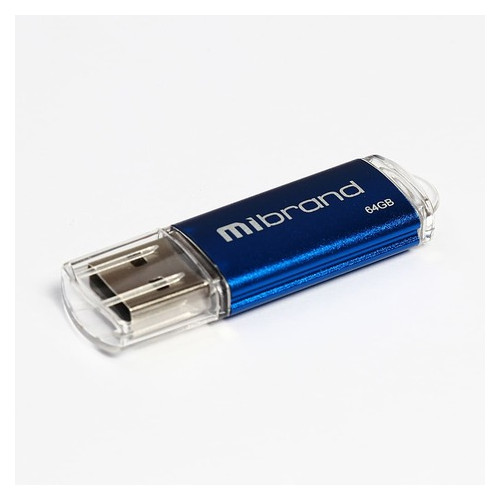 Флеш-накопичувач Mibrand USB2.0 Cougar 64GB Blue (MI2.0/CU64P1U) фото №1