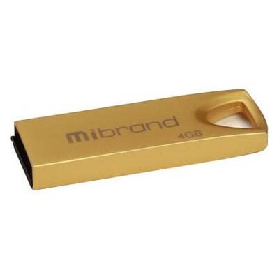 USB флеш накопичувач Mibrand 4GB Taipan Gold USB 2.0 (MI2.0/TA4U2G) фото №1