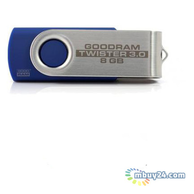 Флешка Goodram Twister 8GB Blue (UTS2-0080B0R11) фото №3