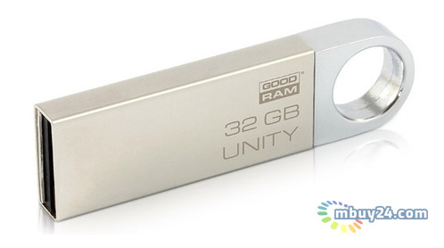 Флешка Goodram 32GB UUN2 (Unity) Silver (UUN2-0320S0R11) фото №2