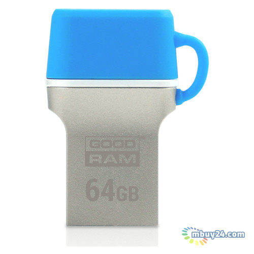 Флешка Goodram ODD3 64 GB Blue (ODD3-0640B0R11) фото №3