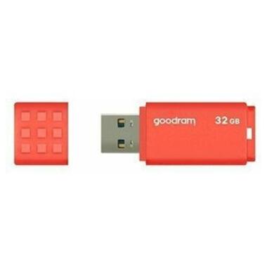 Флеш-накопичувач USB 3.0 32Gb GoodRam UME3 Orange (UME3-0320O0R11) фото №4